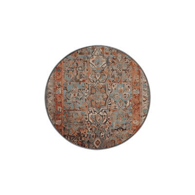 Machine Washable Brown Area Rug