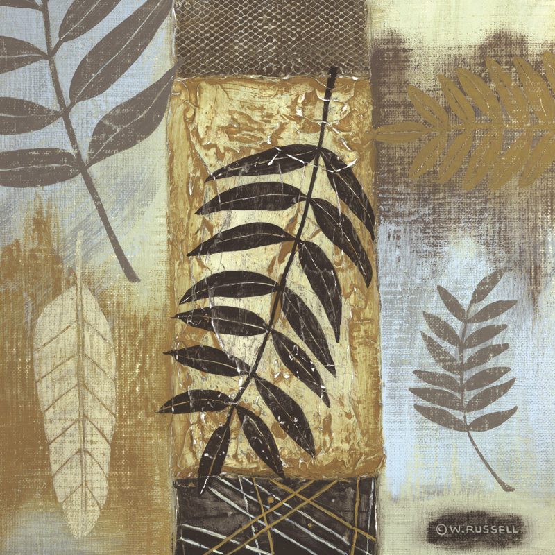 Patterns Of Nature I by Wendy Russell - Wrapped Canvas Painting, 51cm H x 51cm W