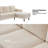 Azriah 80.3" Wide L-Shaped Sofa with Reversible Chaise-179743885