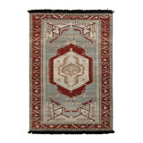 One-of-a-Kind Rectangle 6'5" X 9'1" Hand Knotted Area Rug