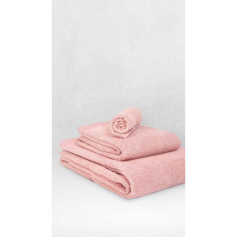 Ensemble de serviettes 3 pièces Ebon, Rose
