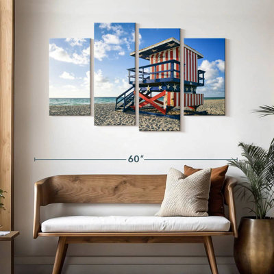 Gillard Florida Patriotic Lifeguard Tower