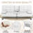 Abbigale 65.8'' Faux Leather Reclining Sleeper Sofa-310382000