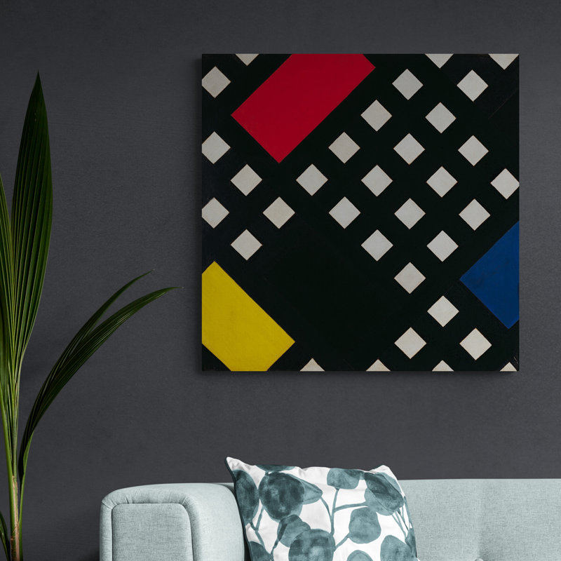Kontrkompozycja XV by Theo Van Doesburg - Wrapped Canvas Print, 76cm H x 76cm W x 4cm D