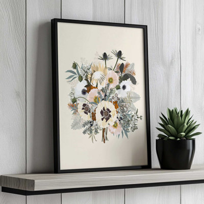 Elsa Creme By Garima Dhawan Canvas Art Print