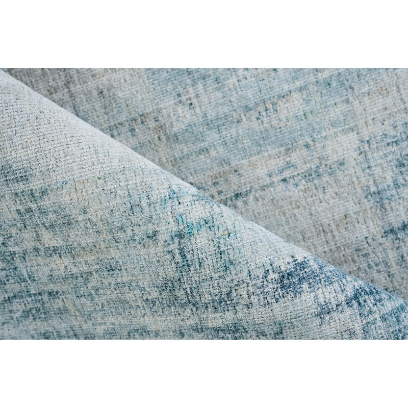 Stone Wash Gazni Abstract Area Rug, Rectangle 6' x 9'