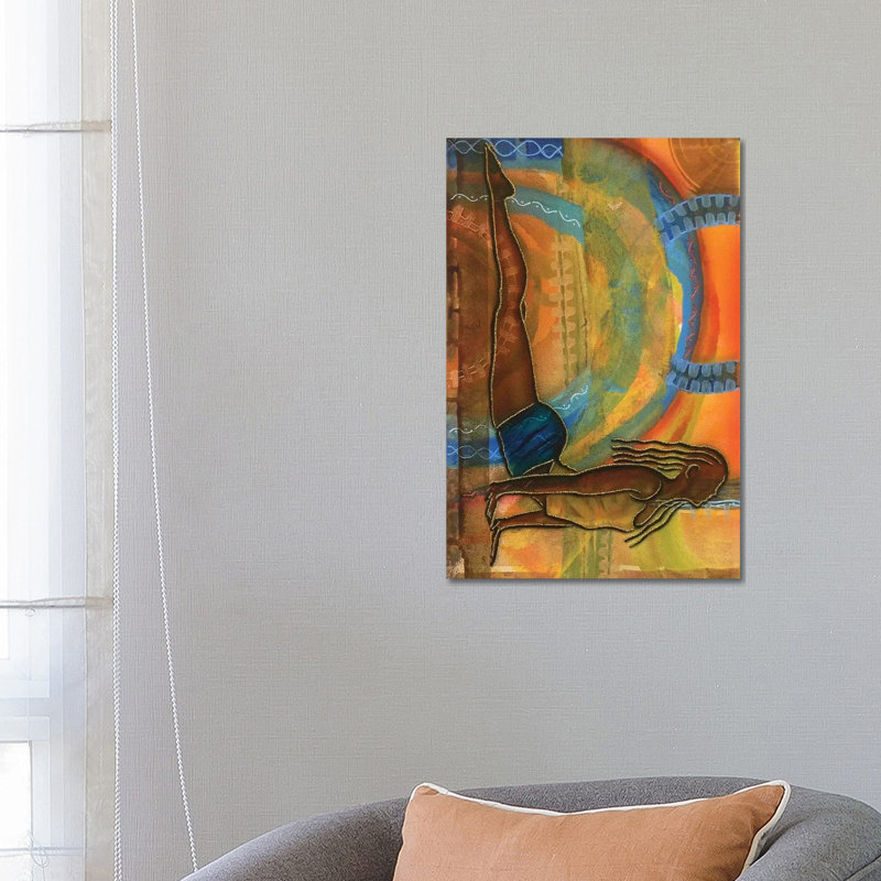 " Yoga III " by Fred Odle, 26" H x 18" W x 1.5" D