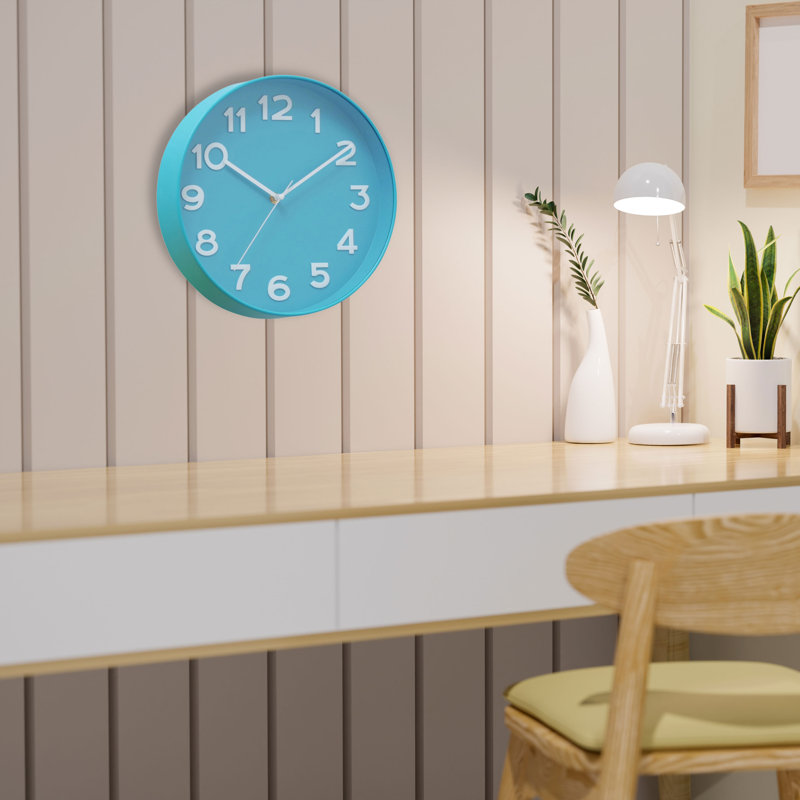 Lewendal Wall Clock, Blue