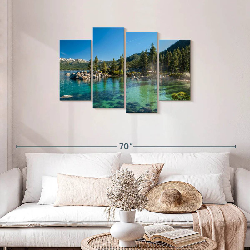 Alvord Emerald Lake Tahoe, H 27 po x l 43 po