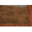 Tapis rayé brun et oriental de style marocain