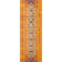 Hertzler Oriental Orange / Multi Area Rug
