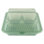 Contenant alimentaire à emporter à 3 compartiments GET, 9 po x 9 po, (ensemble de 12)