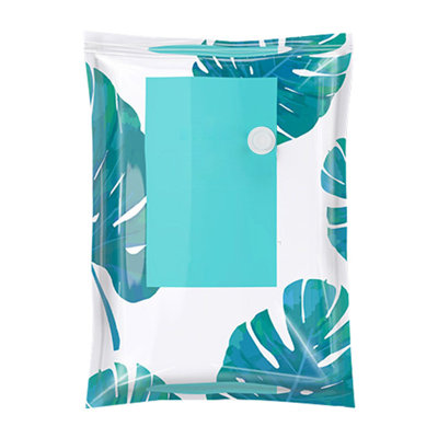 Backpack Vacuum Storage Bags Plastic Compression Organizer For Clothes Blankets Travel Moving 3 Sizes Singles Pack