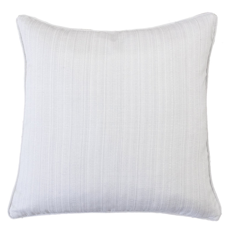  Square Pillow Cover & Insert, Silver