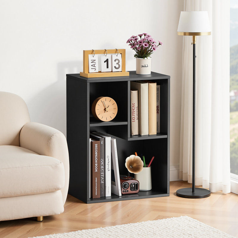 Table de chevet Dravion 15,7 "W, Noir