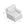 Carrado Leather Armchair