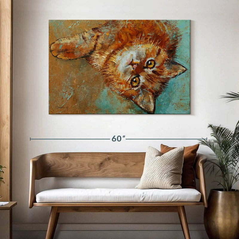 Brampt Little Tiger, 32" H x 48" W