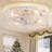 Cissline 20" Indoor White Flush Mount Farmhouse Caged Ceiling Fan with Light Kit and Remote Control for Bedroom/Living Room/Kitchen/Dinning Room-1307729281
