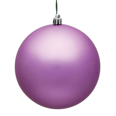 Ornement boule incassable UV mat