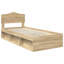 Solid Wood Bed Frame-1180282809-1180282813