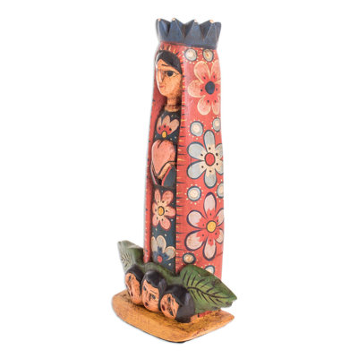Statuette en bois mary eternal Wandle