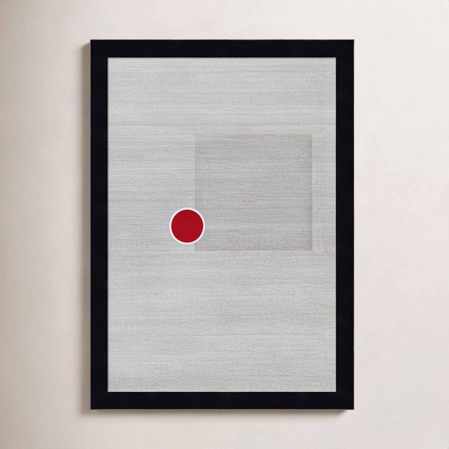 Masako by Alex Dunn, 17" H x 12" W x 1" D, Black