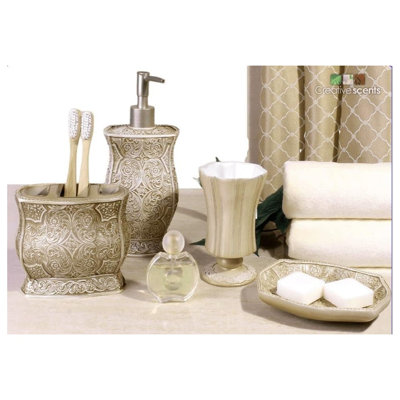 Ensemble d'accessoires de salle de bain 4 pièces 