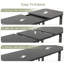Ensemble de table de salle à manger extensible L 63 po x l 28 po Keuna-444938489-444938494