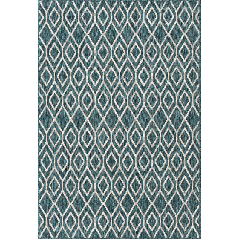 Turks and Caicos Indoor/Outdoor Rug, Rectangle 4'1" x 6'1"