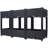Planter Raised Beds - Elevated Planter Garden Box with Drainage Plug Raised Garden Beds for Vegetable/Flower/Herb Outdoor Standing Planter Beds Gardening Kit,Black,47.2"x15.7"x27.7"-1313671726