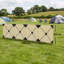 Outsunny Camping Windbreak Pop Up Hub Frame Blocker 480 x 120 cm-125049912