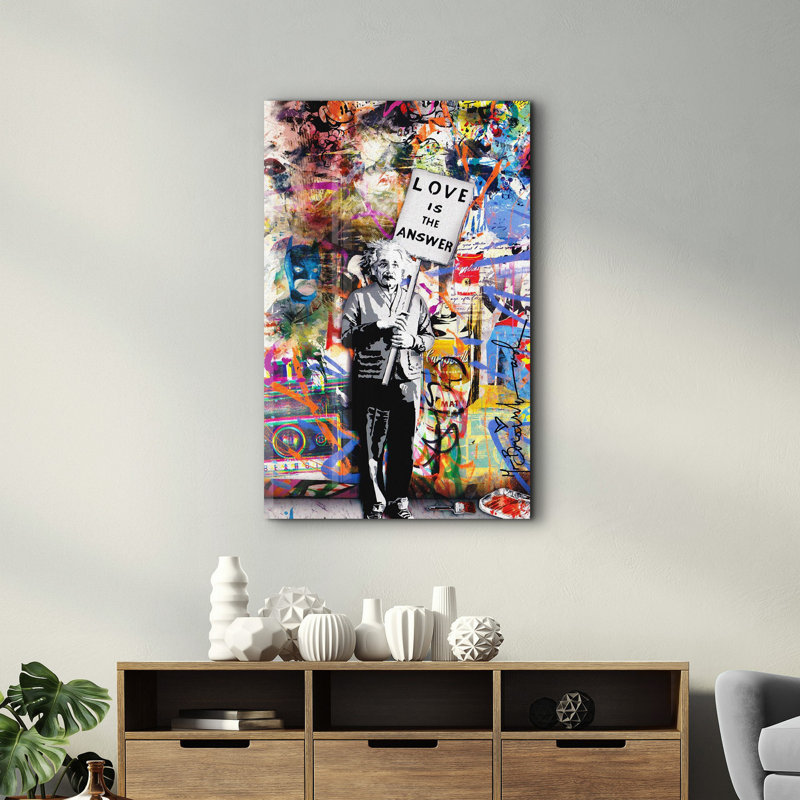 Elegant Tempered Glass Wall Art Painting, 13.8 x 21.7 inches | 100% Tempered Glass, Thickness: 0.16 inches | UV Printed for Vibrant Colors | Perfect for Home Decor, Living Room, & Office Spaces