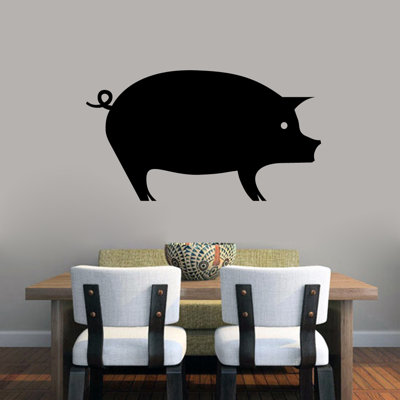 Décalcomanie murale porc
