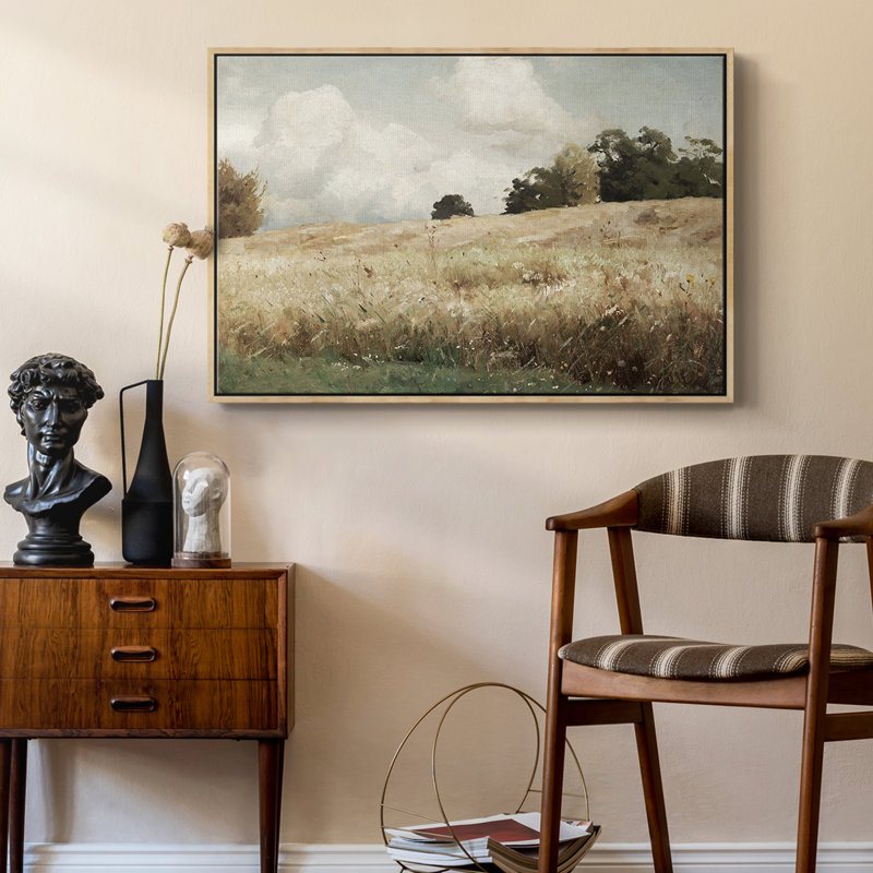 «Vintage Landscape-DCLXVI» sur toile, H 25 po x l 37 po