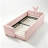 Twin Size Cute Rabbit Ear Boucle Platform Bed with Safety Rail & Side Pocket-194705179