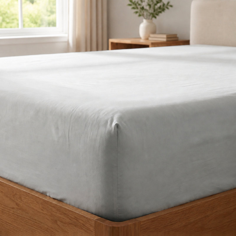 Ensemble de draps en microfibre brossée, King Sheet Set with 2 Pillowcases, Pewter