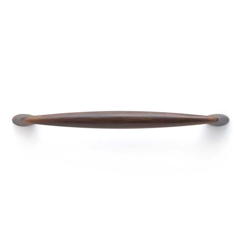 Poignée barre 5 1/16 po Expression, Bronze huilé et brossé