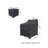Wicker/Rattan Patio Conversation Set Cover