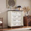 Commode 31,5 po de style campagnard avec 5 tiroirs et commode avec rangement