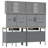Set Of 6 Steel Large Tool Storage Rectangular-546580560