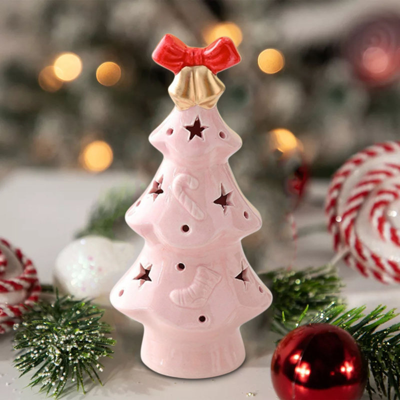 Ceramic Gift Christmas Tree Night Light