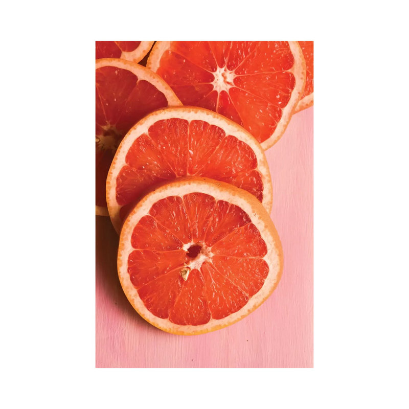 Citrus II 1 Piece Wrapped Canvas Wall Art, 101.6 cm H x 66.04 cm W x 3.175 cm D