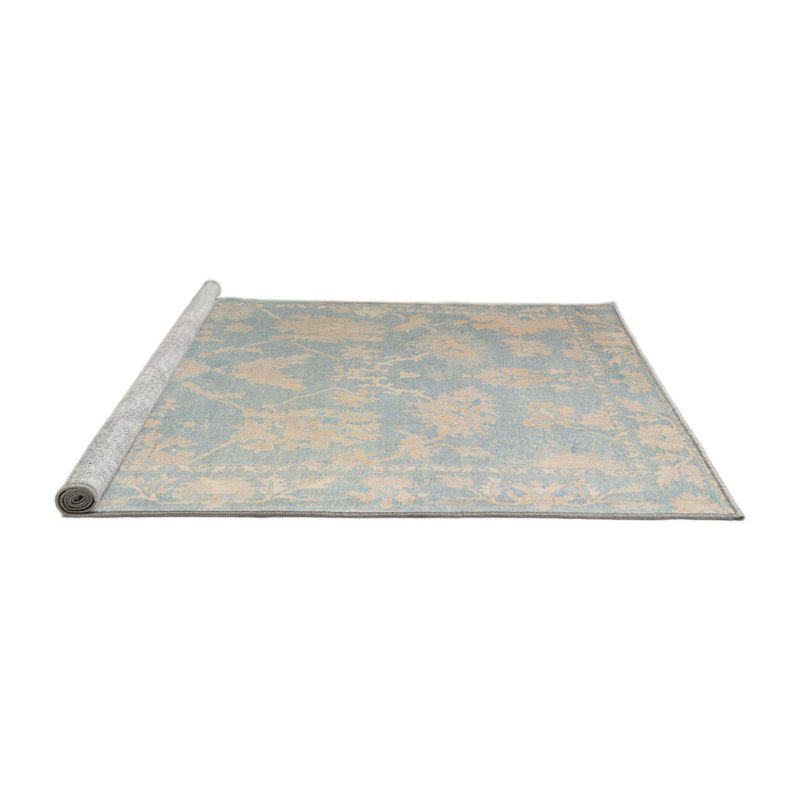 Tapis marocain beige, Carré 4 pi