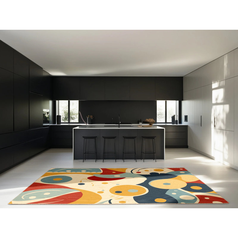 Sleek Stomp Rug, Rectangle 8' x 10'