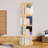 Shaliek H50.4" 4-Tier Floor Standing Rotating Bookshelf