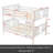 Debraha Kids Full Over Full Bunk Bed-1904136020