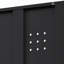 Armoire de rangement métallique robuste (1 pièce) avec crochets et étagères pour usage domestique ou garage.-2023801528