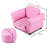 Houser Kids 8.5'' Club Chair Chair and Ottoman-31340309