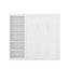 Grand lit escamotable avec tablettes-21012821