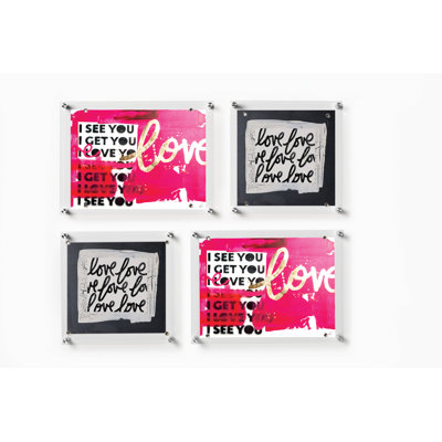 Pinwheel Mixed Picture Frame Set